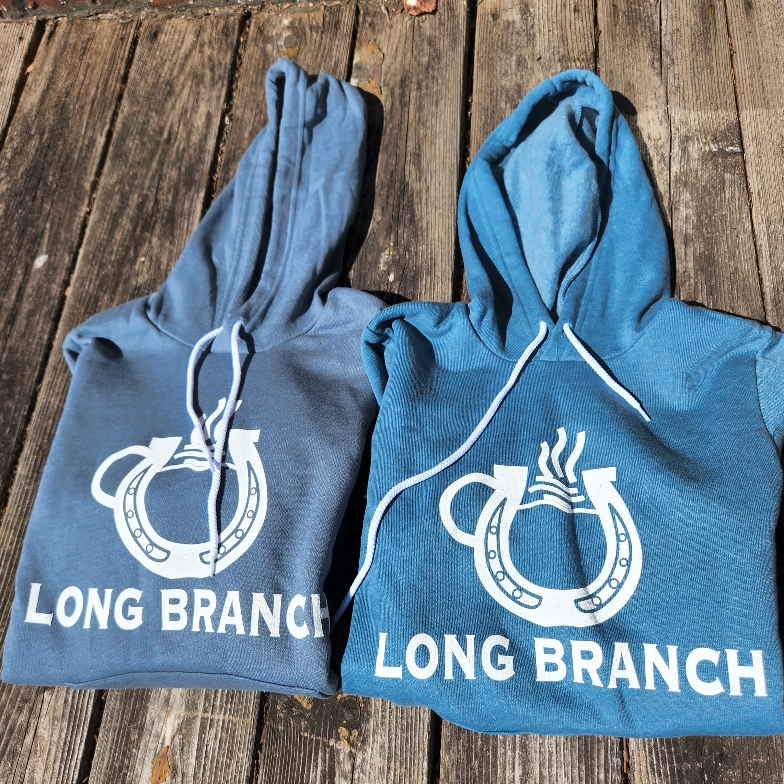 LONG BRANCH Hooded Sweatshirt - Coffee Corral