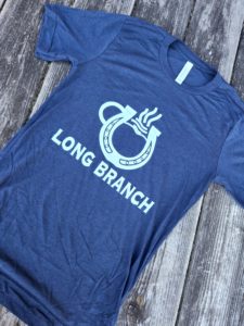 Solid Navy - Long Branch Logo