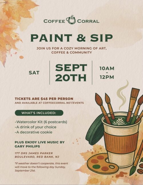 Paint & Sip in The Corral