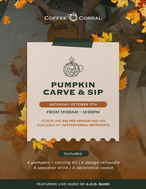 Pumpkin Carve & Sip