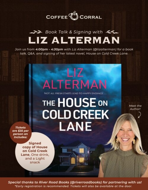 Book Talk & Signing: Liz Alterman