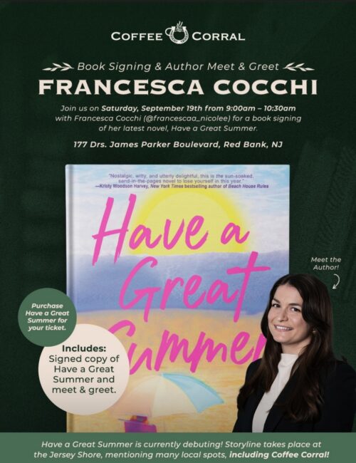 Book Talk & Signing: FRANCESCA COCCI