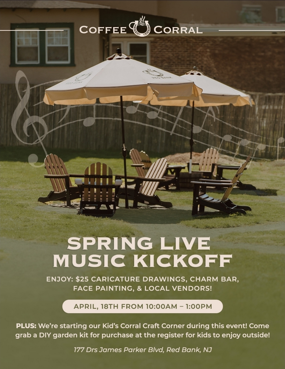 Live Music Kick-Off - April 18th