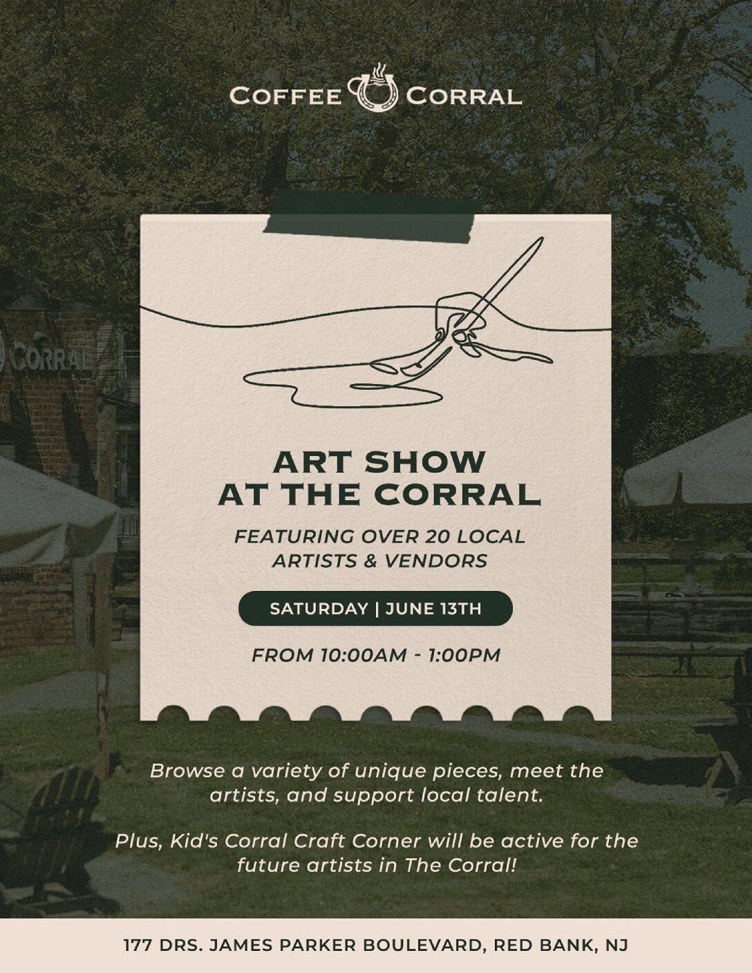 Art Show in The Corral