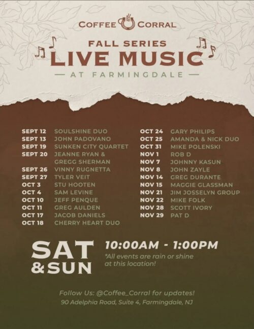 Fall Live Music - Farmingdale